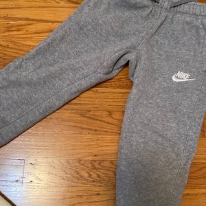 Gray Nike sweats boys